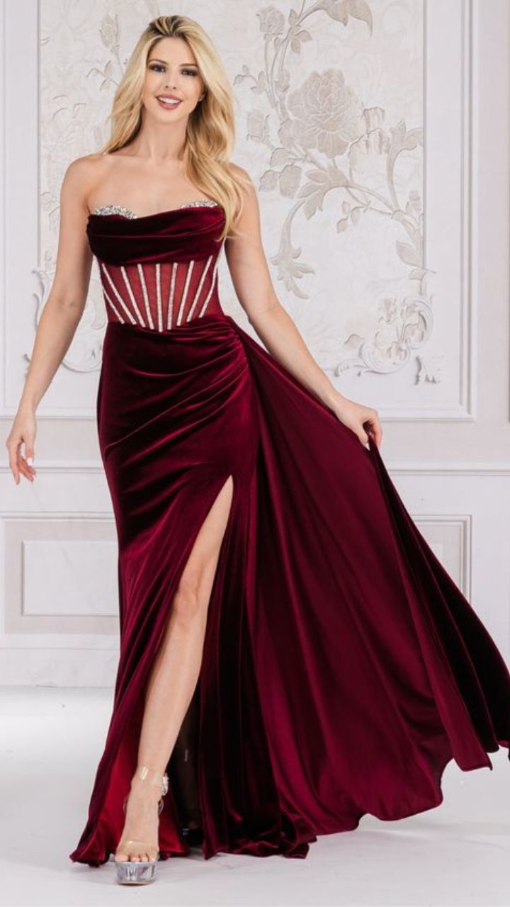 Luxurious Velvet Dress