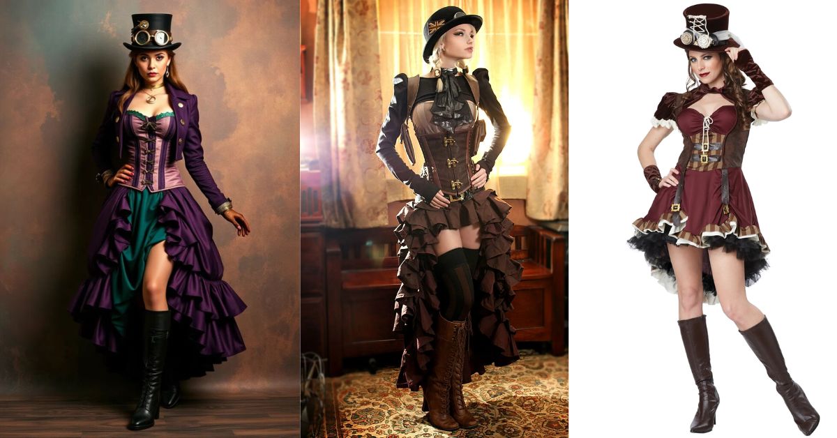 Neo-Victorian Time Traveler