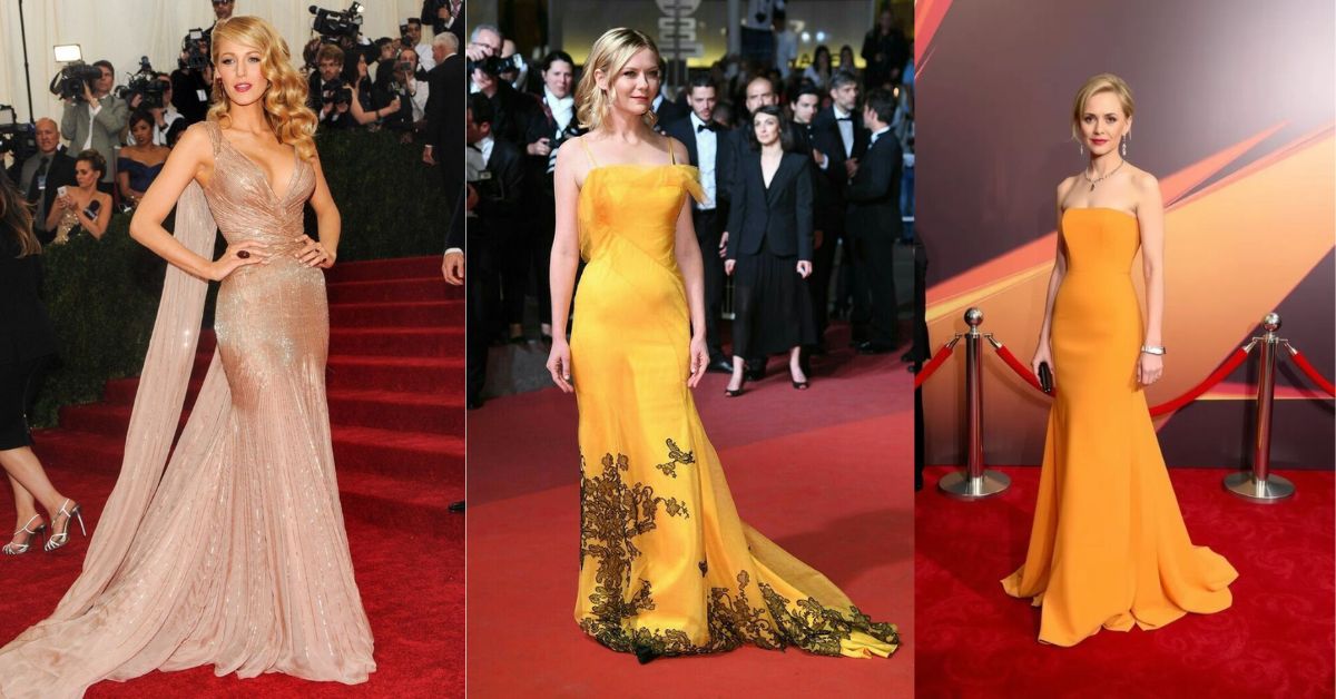 The Classic Red Carpet Gown